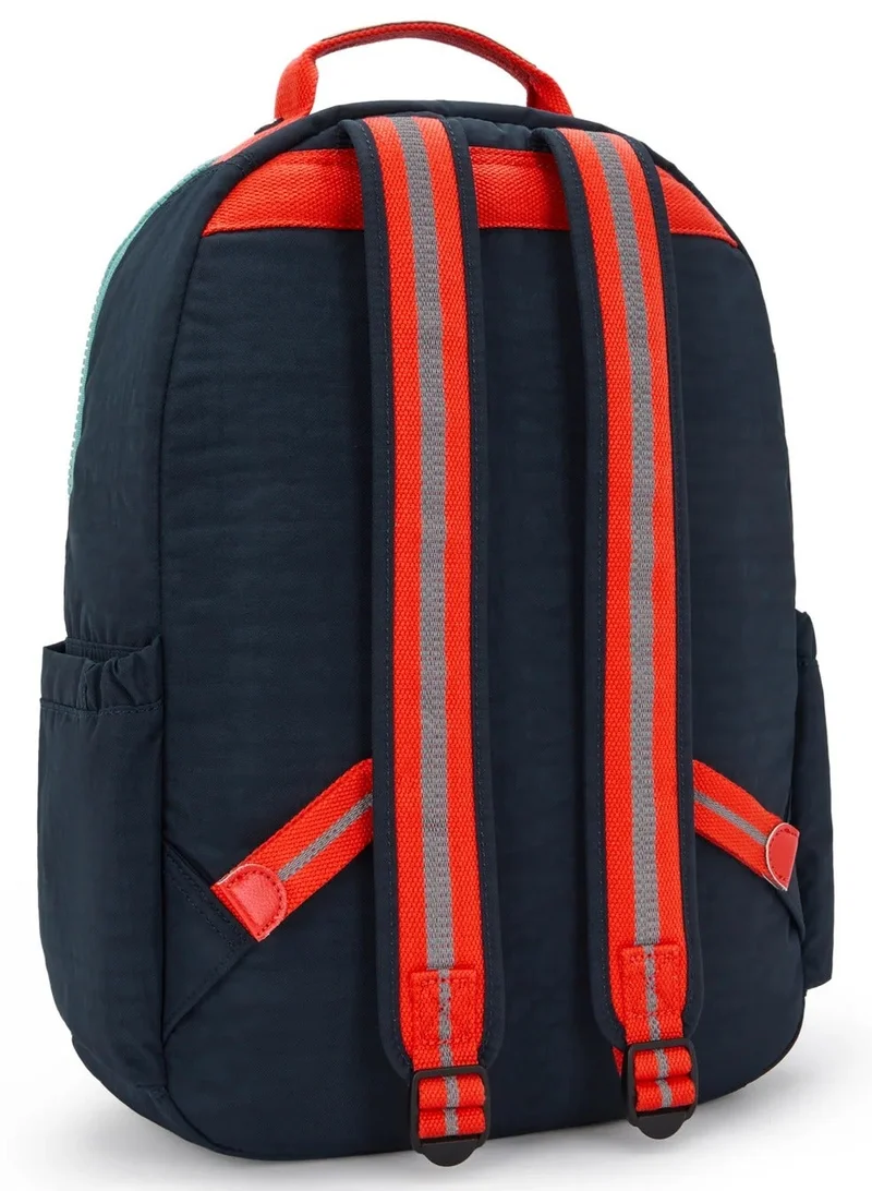 كيبلينغ حقيبة ظهر سيول كبيرة - كوزمو أزرق